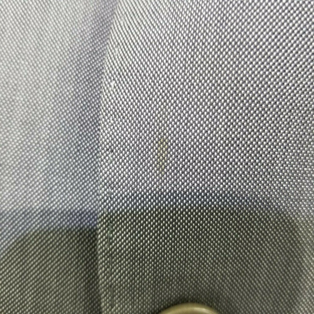 Zara Man Mens 38 Silver Gray Silk and Wool Blazer Sport Coat Suit Jacket - Picture 12 of 12